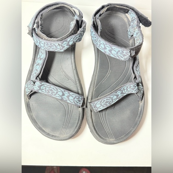 Teva Men's Black and Gray Sandals - Picture 2 of 6